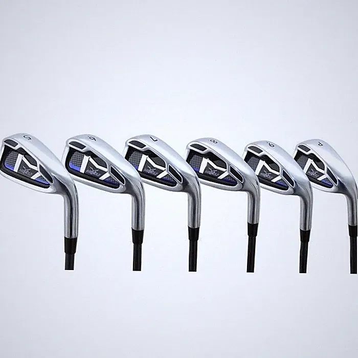 AGXGOLF SENIOR XLT RIGHT HAND GRAPHITE SHAFT SIX CLUB IRONS SET: 5-9 + PW
