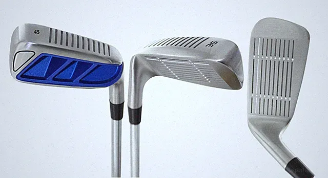 AGXGOLF SQUARE HIT Chipping Wedge/Iron: RH45 Mens, Ladies &Juniors All Sizes USA