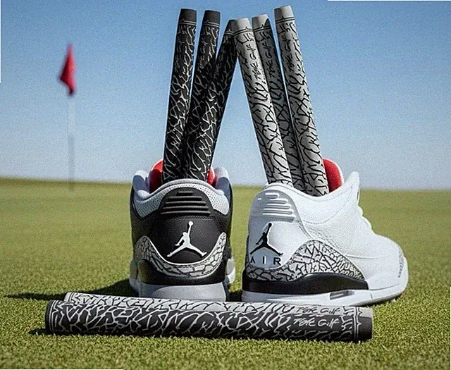 Air Jordan Golf Grips Elephant Print Midsize Tour Soft Velvet by Flight Golf