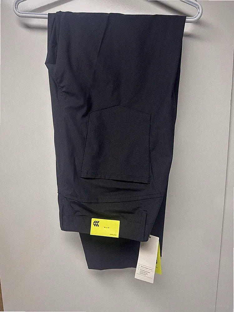 All In Motion Men's Black Golf Pants Straight Fit UPF 50+ Stretch 38x30 NWT