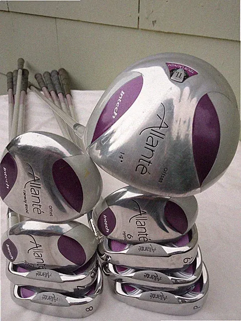 Allante Intech Iron Set 7-SW 5H 6H 3W Driver Ladies Flex Graphite Right Handed