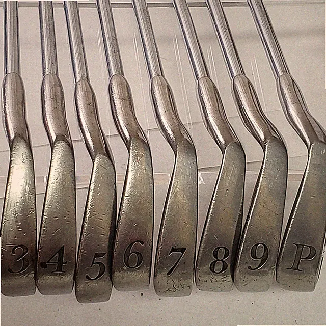 Allied PS-5000 Blade Golf Irons 3-PW RH Steel Shaft Lamkin Silhouette Grips