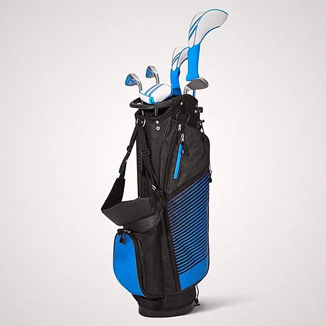 Amazon Basics Golf Club Set Blue/Black Right Hand