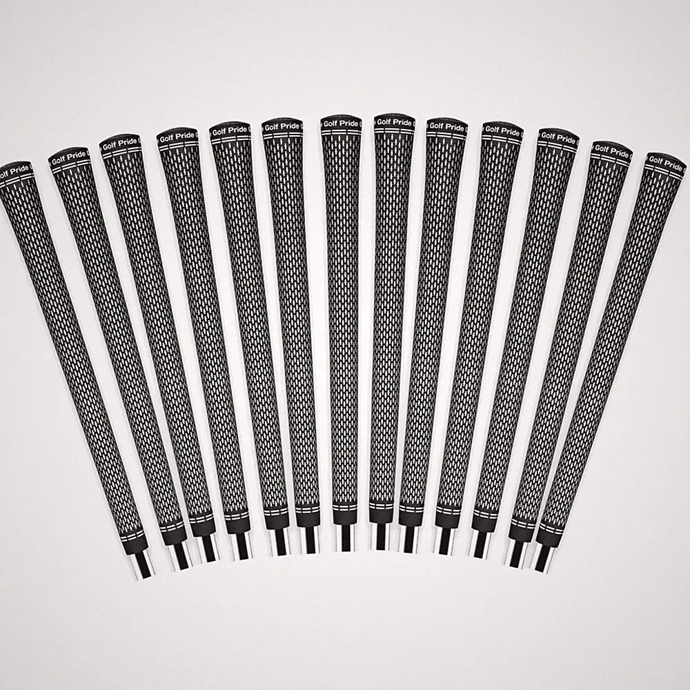 Anti-Slip Golf Club Grips - Black-White
