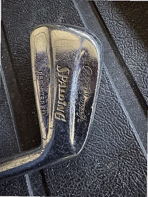 Antique Robert T Jones Jr. Spaulding Registered Golf Clubs
