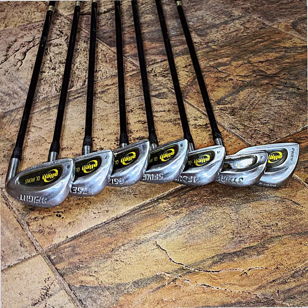Arnie Old Irons Golf Club Set 3-8 + PW 7pc Right Hand Steel Shafts
