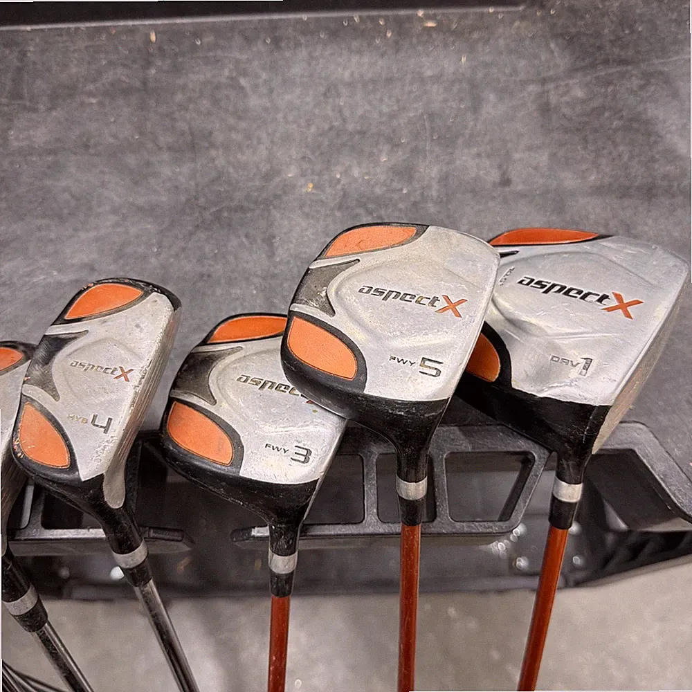 Aspect X Complete Golf Club Set Right Handed Regular Flex Beginner