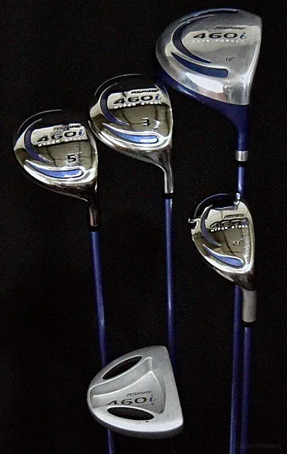ASPIRE 460I DRIVER/WOOD SET SHAFT: LADIES LENGTH: (D) 43 (W 3, 5) 41, 42 IN RH