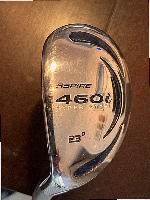 Aspire 460i Hyper Steel, 23° Hybrid, 38.5” Lite Graphite Shaft Ladies Flex LH