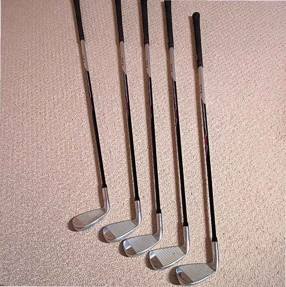 Aspire LX Women RH Iron Set 6 7 8 9 Irons PW Ladies Flex Graphite Shafts Clubs