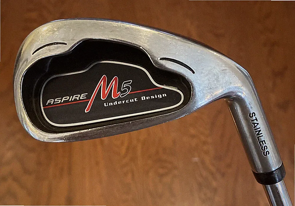 Aspire M5 Undercut Design Single 4-Iron ⛳ RH Regular Flex Stainless Steel Shaft