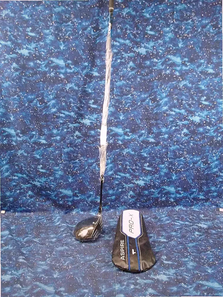 Aspire PRO-X Men's 460cc Titanium Face Adjustable Golf Driver – Regular or Stiff