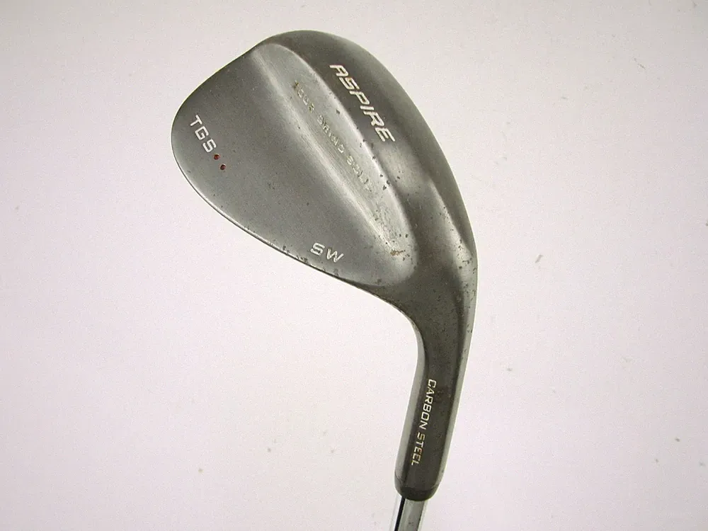 Aspire Tour Grind Sole Raw Sand Wedge 56* with Steel Wedge Flex