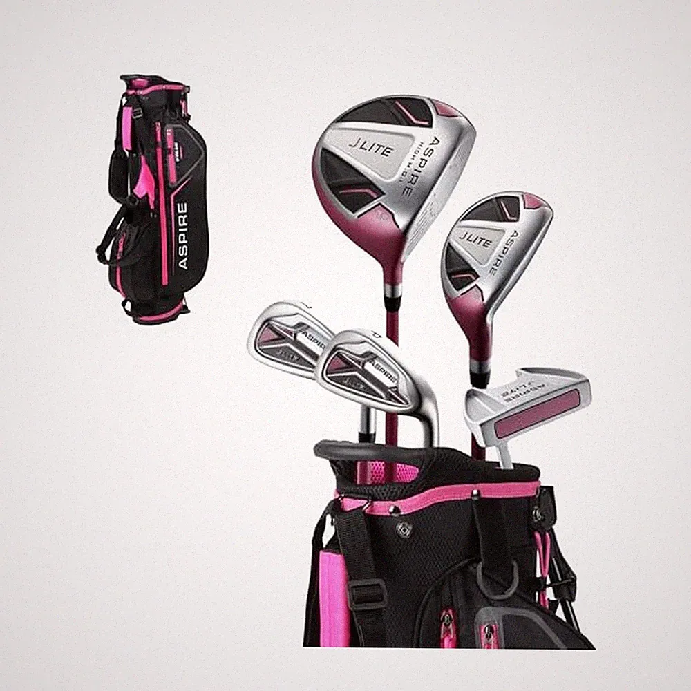 Aspire X-Lite - Junior Complete Golf Club Set Right Pink, Ages 9 to 12
