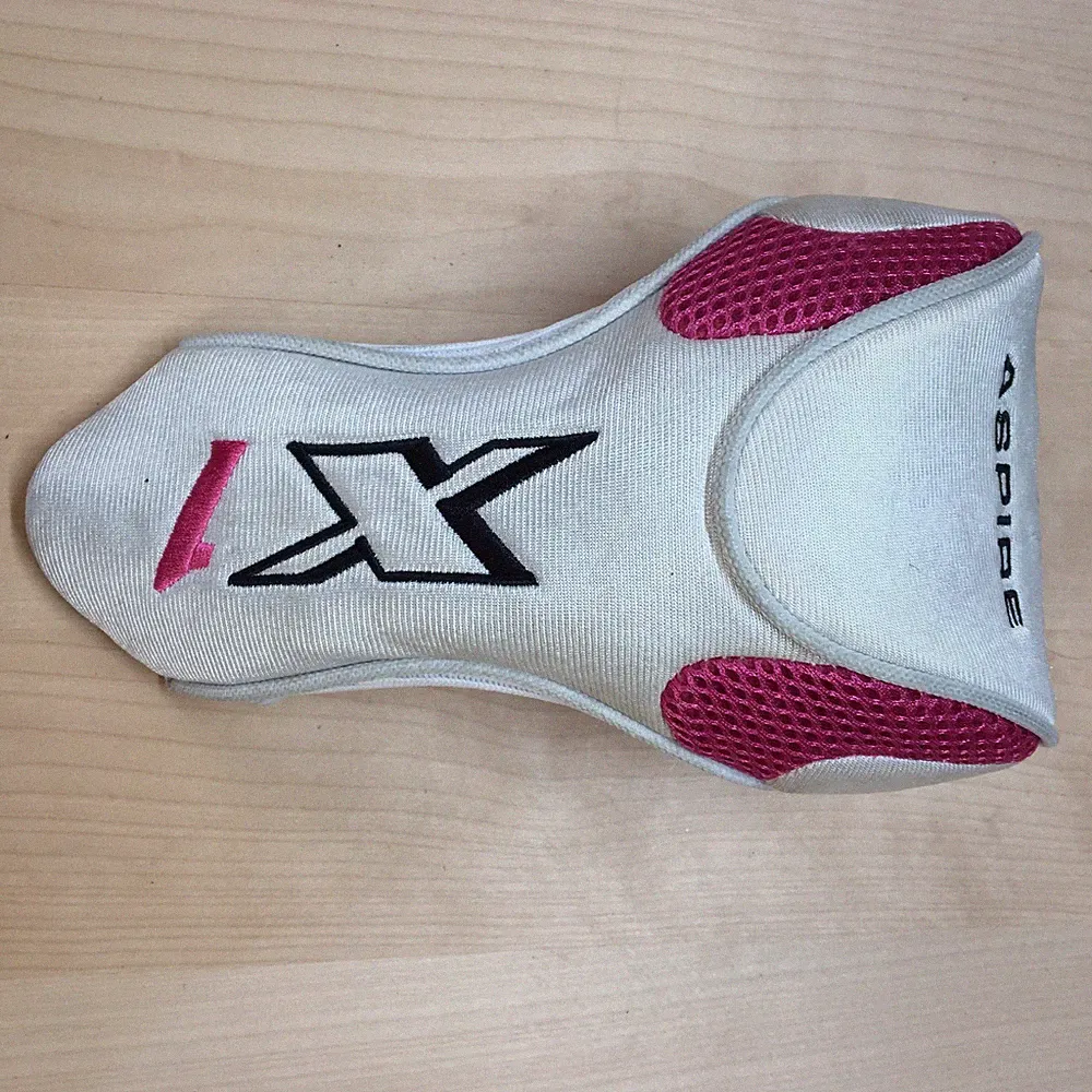 Aspire X1 3 Wood Golf Club Head Cover Hybrid Rescue Fairway White Pink Headcover
