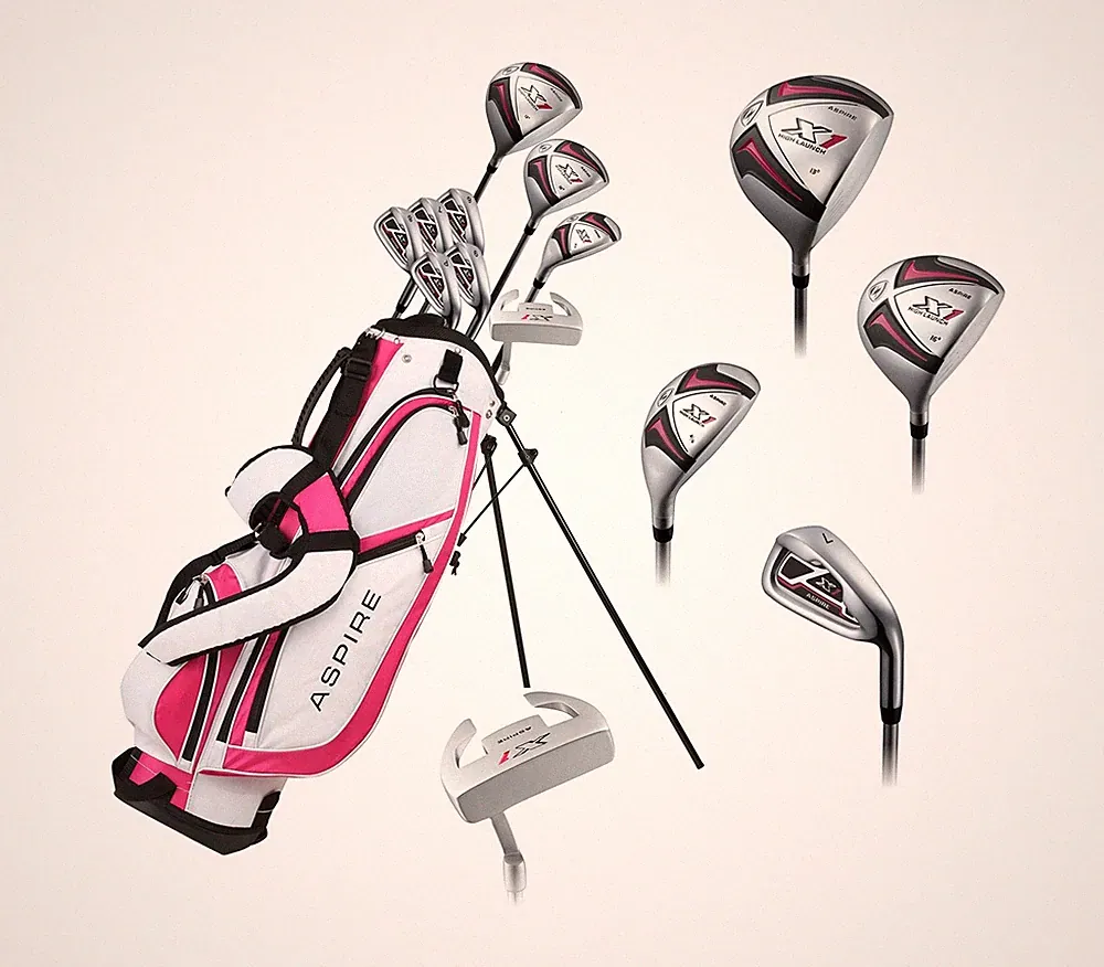Aspire X1 Ladies Complete Right Handed Golf Club Set | Complete Regular & Pet...