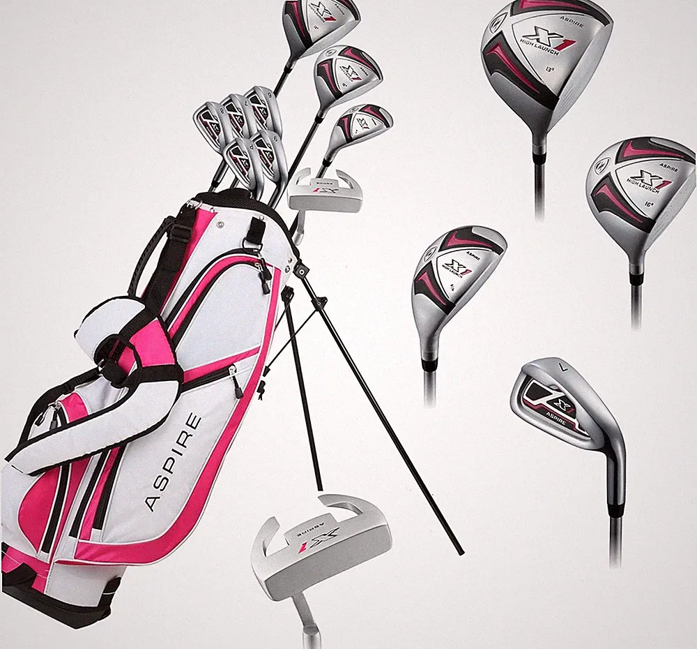 Aspire X1 Ladies Complete Right Handed Golf Club Set | Complete Regular & Petite