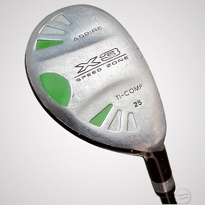 Aspire X3 Speed Zone 25° Hybrid RH Graphite Shaft Mid Firm Aspire Grip 38.5"