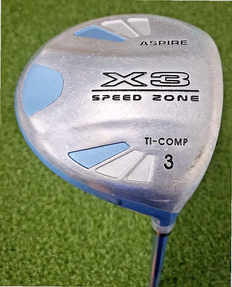 Aspire X3 Speed Zone Ti 3 Fairway Wood / RH / Ladies Graphite ~41.5" / jd5994