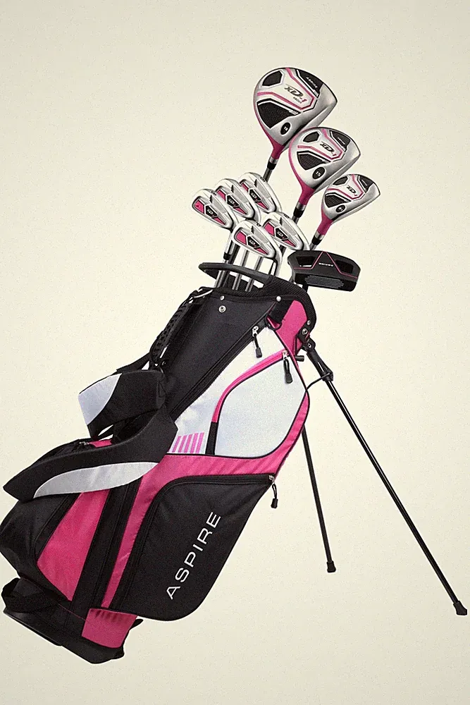 Aspire XD1 Ladies Complete Right Hand Golf Club Package Set - 3 Colors & 3 Sizes
