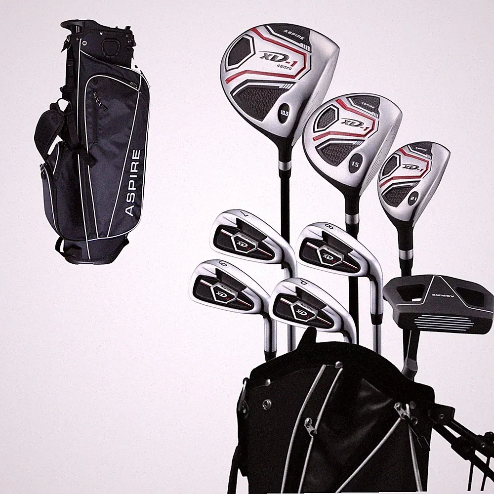 Aspire XD1 - Teen Golf Club Set - Right Hand Hand, Black