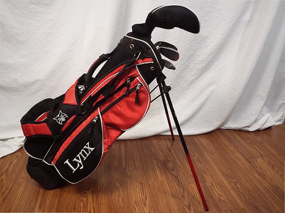 Aspire Youth Full Golf Set Ages 9-13, 48"-54" D, H, 6/7, 9/pw, pt Stand Bag RH