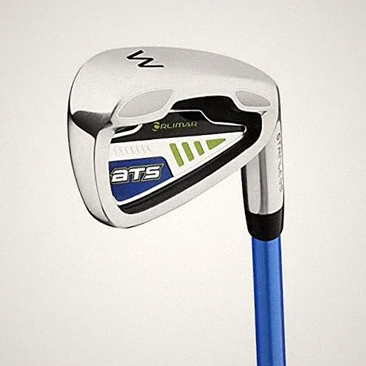 ATS Junior Boys' Blue/Lime Wedge