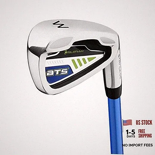 ATS Junior Boys' Blue/Lime Wedge