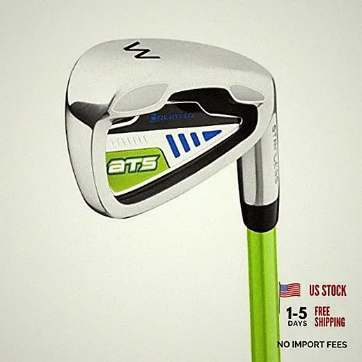 ATS Junior Boys' Lime/Blue Left Wedge