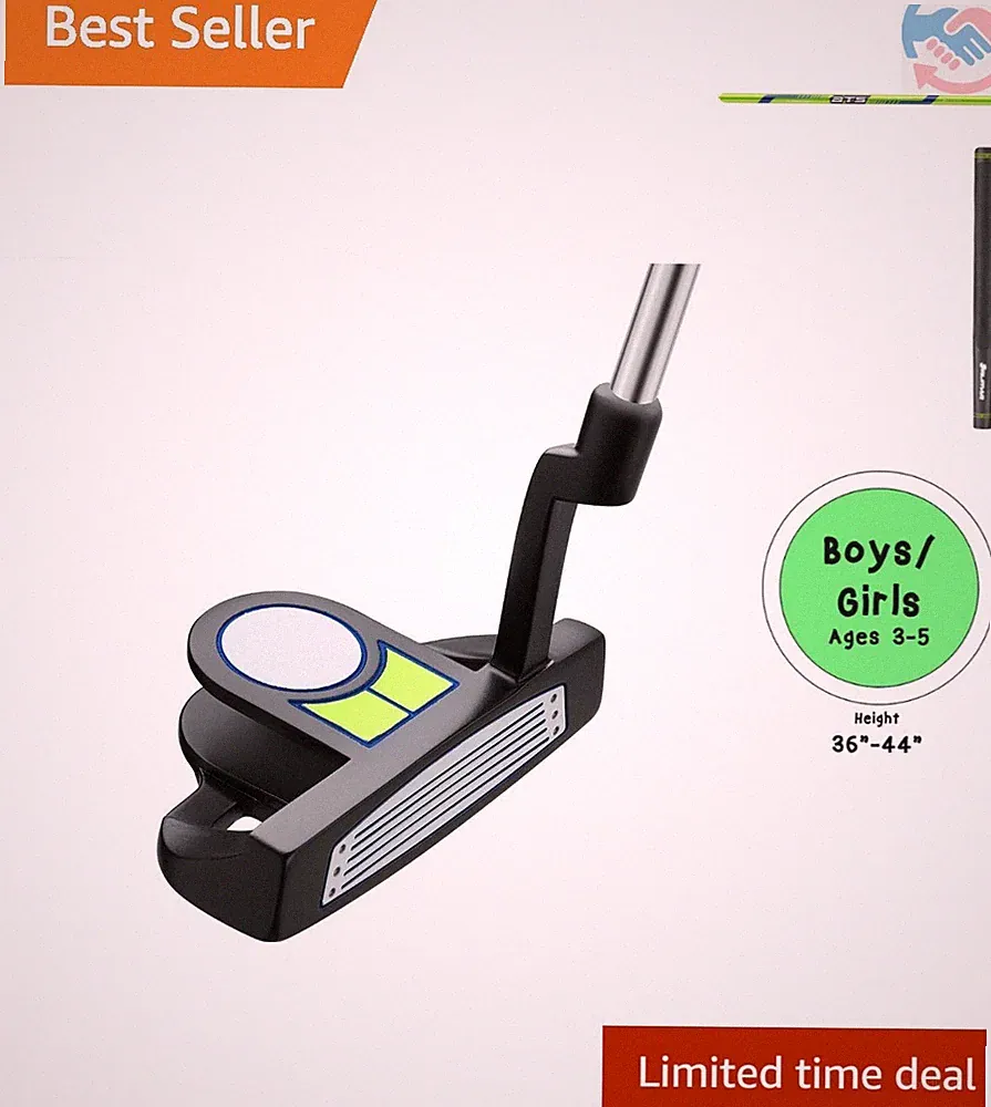 ATS Junior Individual Golf Clubs, Right/Left Handed Ages 3-5