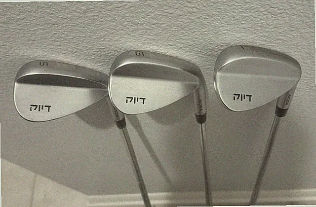 Avoda Wedge Set-G 50/S 55/L 60 With Tour issue S400s. Mixed W2 And W3 Models