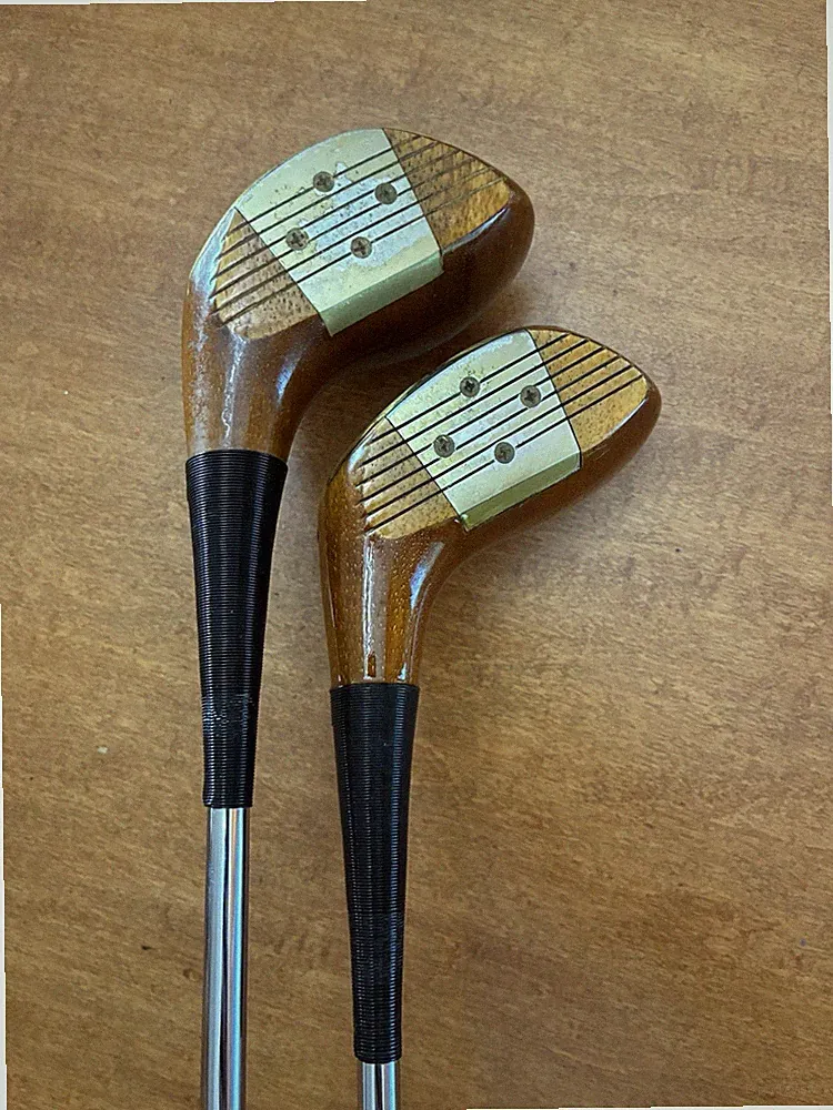 AWESOME GOLDEN RAM PERSIMMON #3 & 4 Woods Precision 7.5 Extra Stiff Steel Shaft