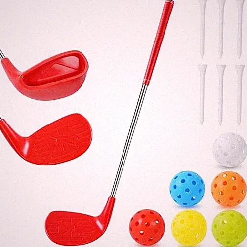 Backyard Golf Club Set with Oversize Heads Golf Balls Bucket 31in/Junior (8-13)
