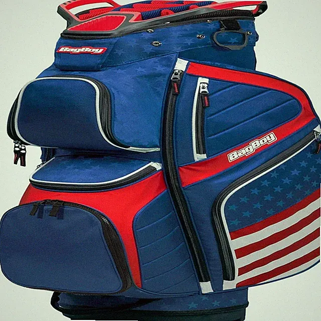 Bag Boy Cb-15 Golf Cart Bag - Usa/Blue