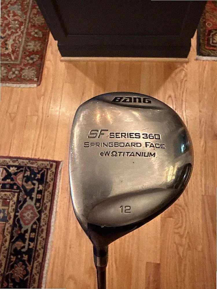 BANG Golf SF Series 360 Springboard Face Titanium #12 Driver *Left Hand*