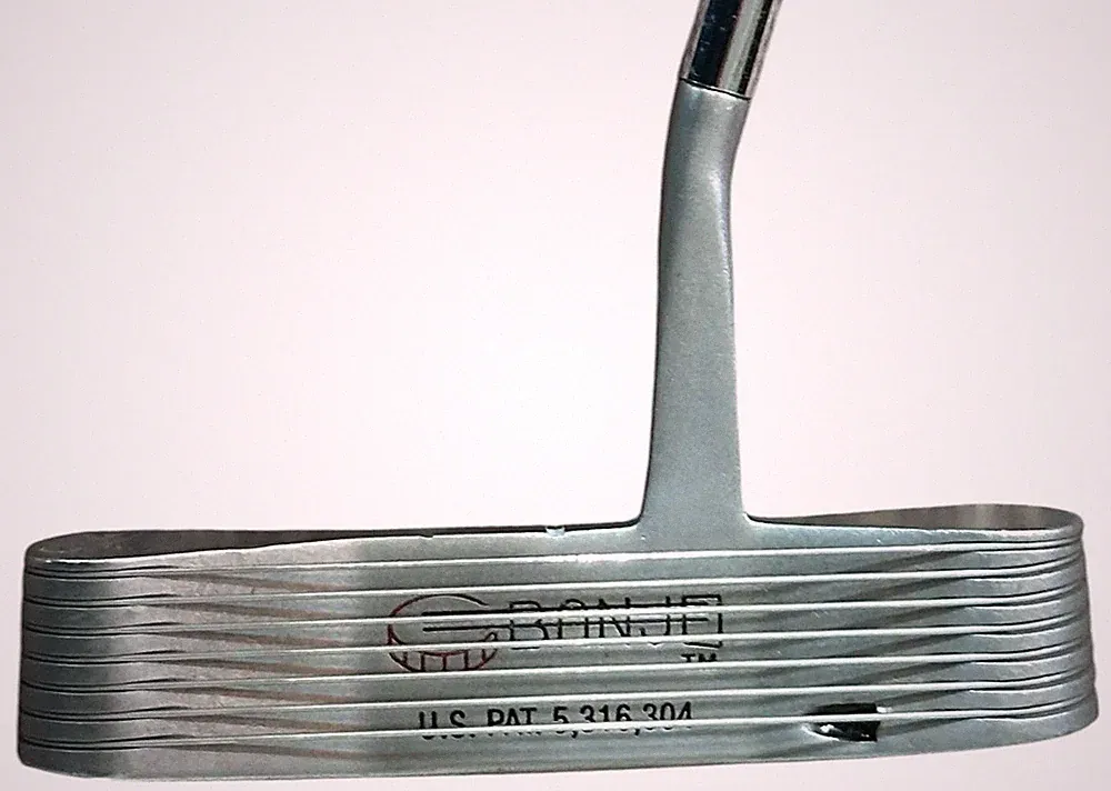 Banjo Putter 35" True Temper Steel Shaft Banjo Golf Grip