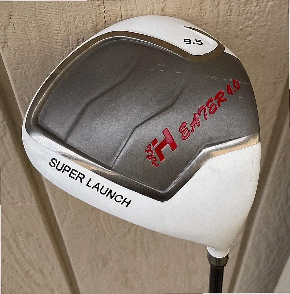 BARELY USED Heater 4.0 Super Launch Golf Club Driver Graphite Regular Std. Mens