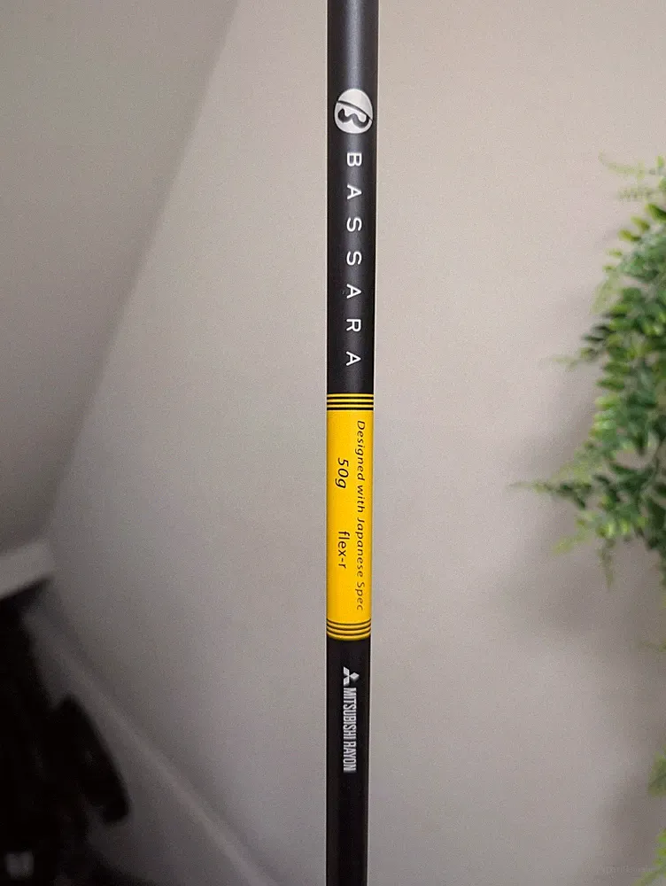 BASSARA MITSUBISHI RAYON ADAMS GOLF 50g Regular Flex Golf Club Shaft ⛳️ 37.5"