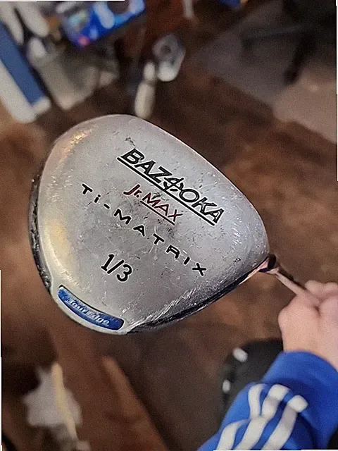Bazooka Jr. Max Ti-Matrix Tour Edge 1/3 RH Driver Hyper Flex Graphite Shaft