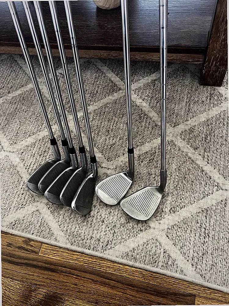 Beginner Club Set with Wilson Iron Set and Golf Clubs Right Handed Used