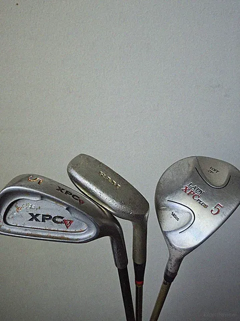 Beginner Golf Club Lot Mismatched Golfsmith XPC3 5 Iron Lady XPC 5 Wood Ram