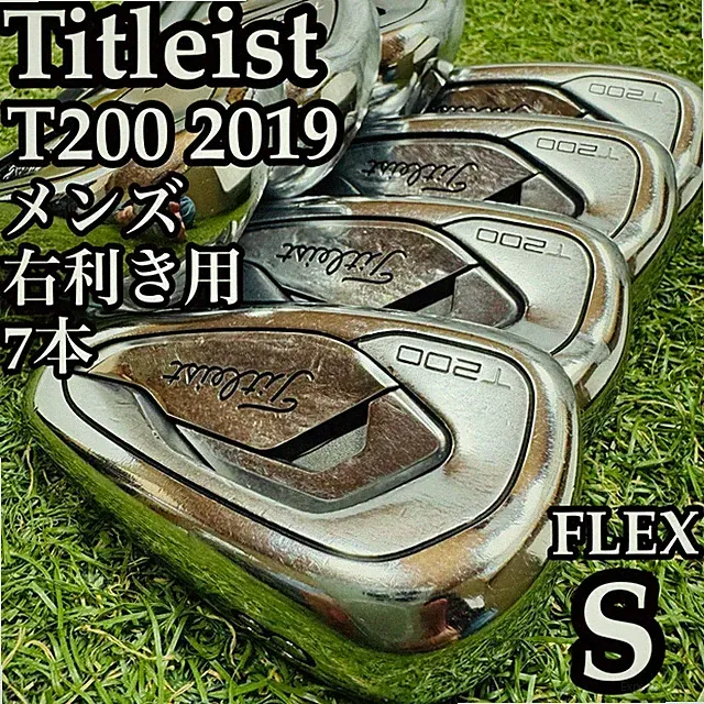 Beginner Titleist T200 2019 Men'S Iron Set 7Pcs N.S Pro Modus3 Tour 105 Steel S