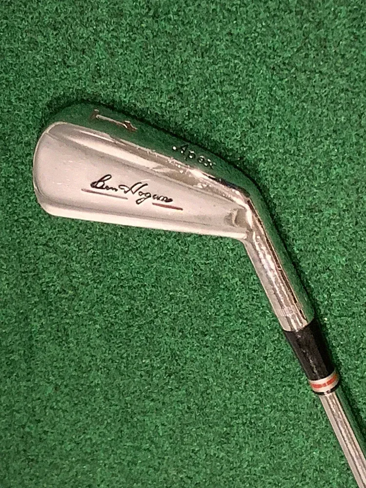 Ben Hogan Apex 1 Iron Apex 4 Stiff 40" Steel Shaft Golf Pride Velvet Cord Grip