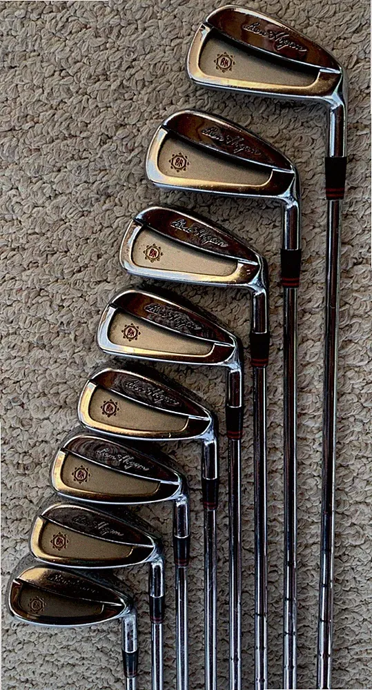 Ben Hogan APEX EDGE FORGED CHROME Iron Set + Wedges Steel Stiff Right Hand