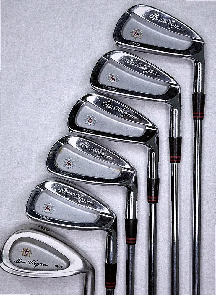 Ben Hogan Apex EDGE PRO Forged Iron Set 5-PW Apex 4 Stiff Flex Steel Shaft RH