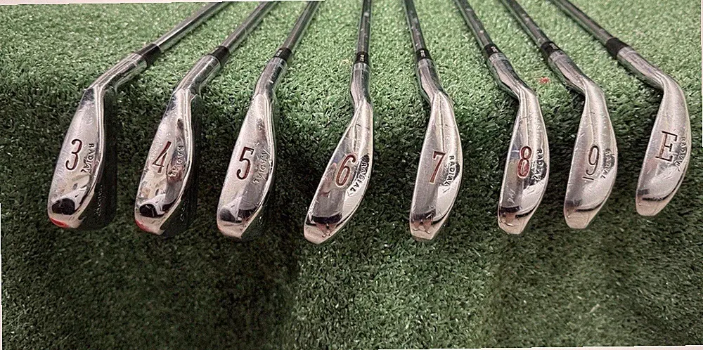 Ben Hogan Apex PC Radial Iron Set 3-E Steel Shafts - 8 Clubs