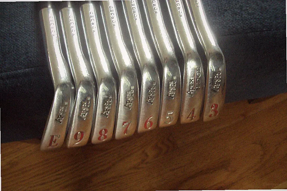 Ben Hogan Apex Plus Forged irons 3-E FCM 6.0 Flighted steel +3/4"