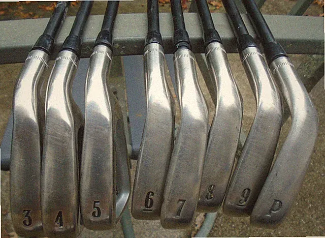 Ben Hogan BH-5 Iron Set 3-PW, Apex Edge Graphite Shafts All Original RH