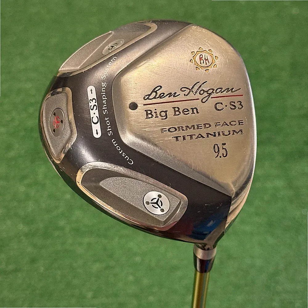 Ben Hogan Big Ben C-S3 9.5* Titanium Driver Aldila NV-H 70-S Stiff Flex RH 45”