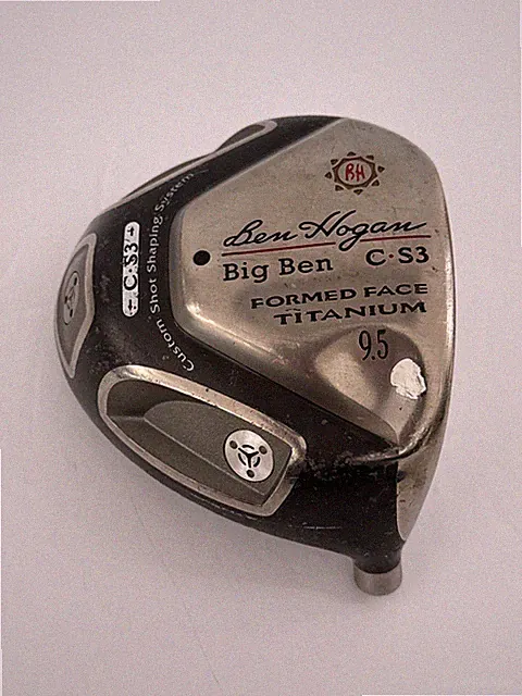 Ben Hogan Big Ben C-S3 Driver Head Only 9.5° Formed Face Titanium Right Handed